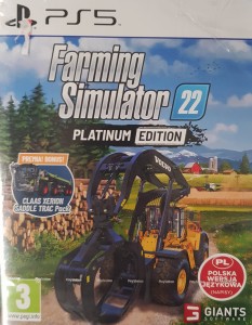 Farming Simulator 22 Platinum Edition PL PS5 Używana