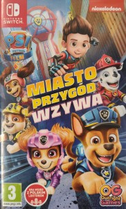 Psi Patrol Miasto Przygód Wzywa Switch Używana