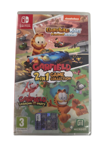 Garfield 2in1 PL Lasagna Party + Kart Kolekcja Gier Switch 