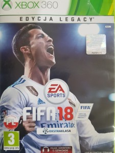 Fifa 18 Xbox 360 PL Używana