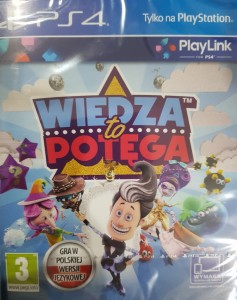 Wiedza To Potęga PS4 Nowa PL