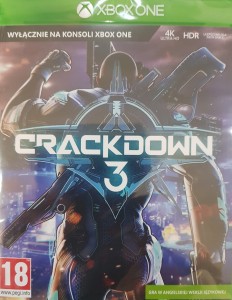 XONE FOLIA CRACKDOWN 3 III 