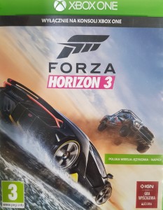 Forza Horizon 3 XBOX ONE PL Używana