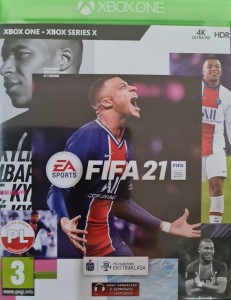 FIFA 21 XBOX ONE PL Używana 
