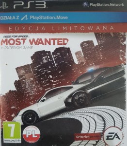 Need for Speed: Most Wanted PL PS3 Używana