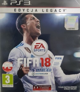 FIFA 18 PS3 Używana