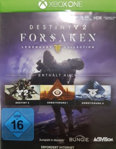 Destiny 2: Porzuceni XBOX ONE Używana - Kod nie wykorzystany 