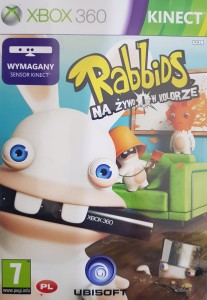 RABBIDS NA ŻYWO I W KOLORZE PL XBOX 360  Używana 