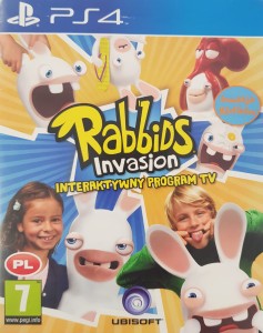 Rabbids Invasion: Interaktywny program TV PS4 Używana